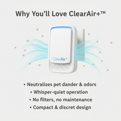 ClearAir+™ Air Ionizer
