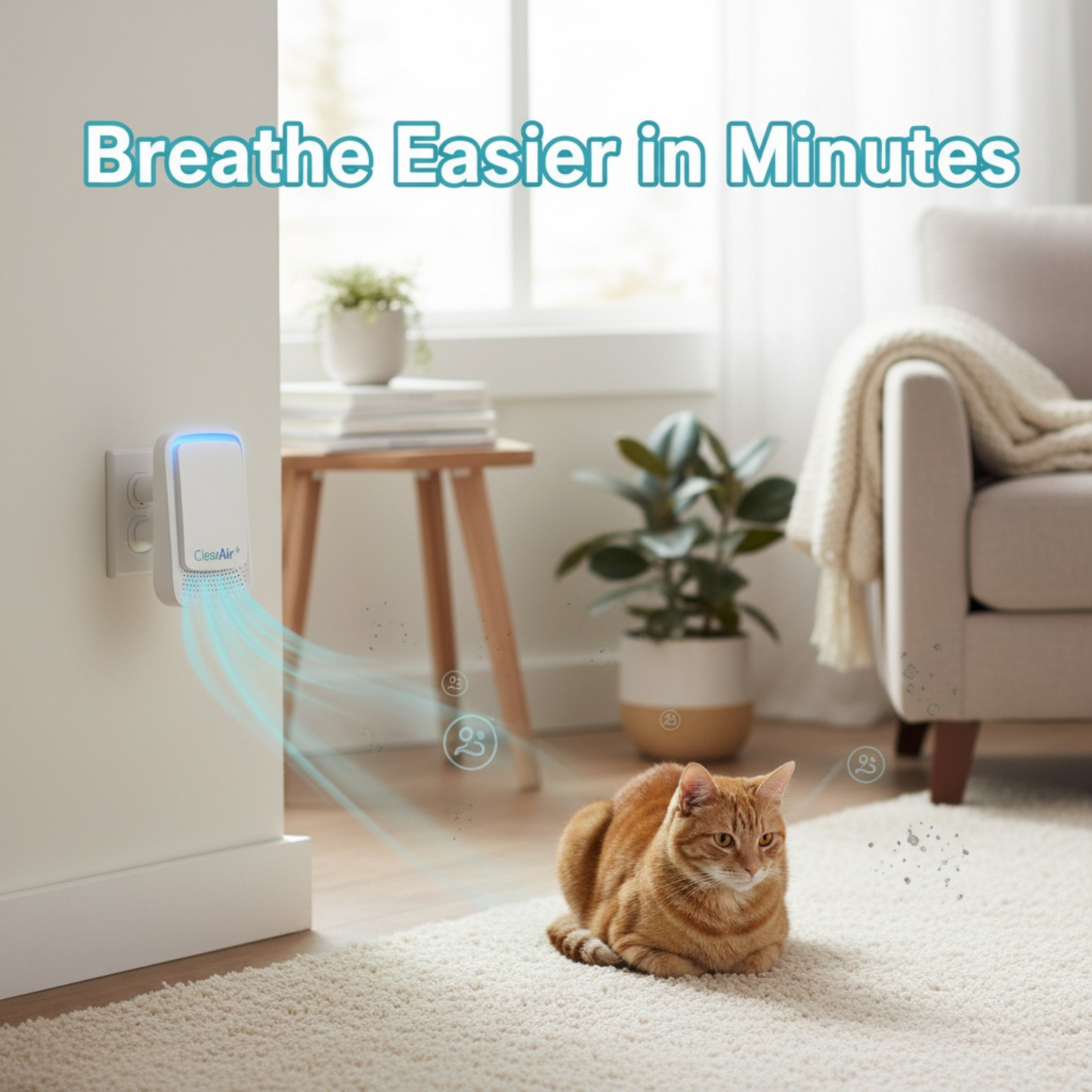 ClearAir+™ Air Ionizer